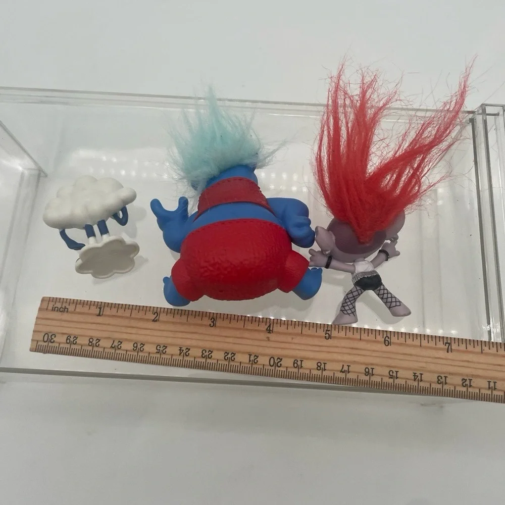DreamWorks‎ Trolls World Tour Biggie Barb Cloud Collectible Figures  Toy cake